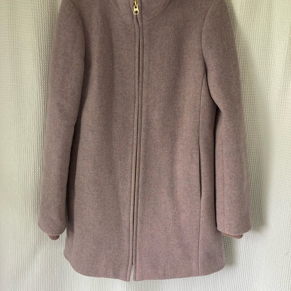 J Crew Wool Stadium coat size 6 - Picture 3 of 12